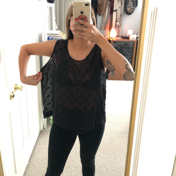 *SOLD*
American Apparel Polka Dot Tank - Picture 2 of 6